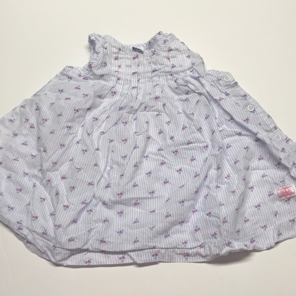 Petit Bateau Dress with tiny flowers